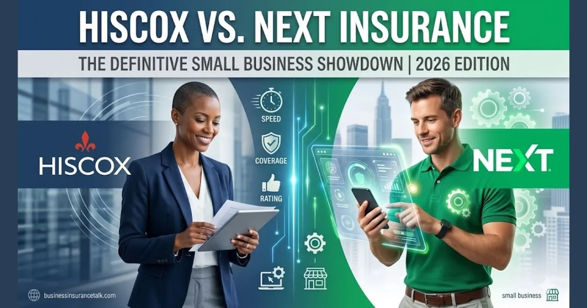 Hiscox vs NEXT Insurance 2026